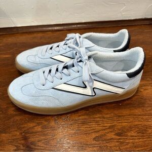 Madden Girl Giia Baby Blue Multi Colorblock Sneakers Size 10 EUC